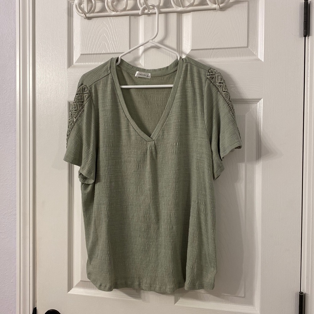 Retrology Olive Green Blouse